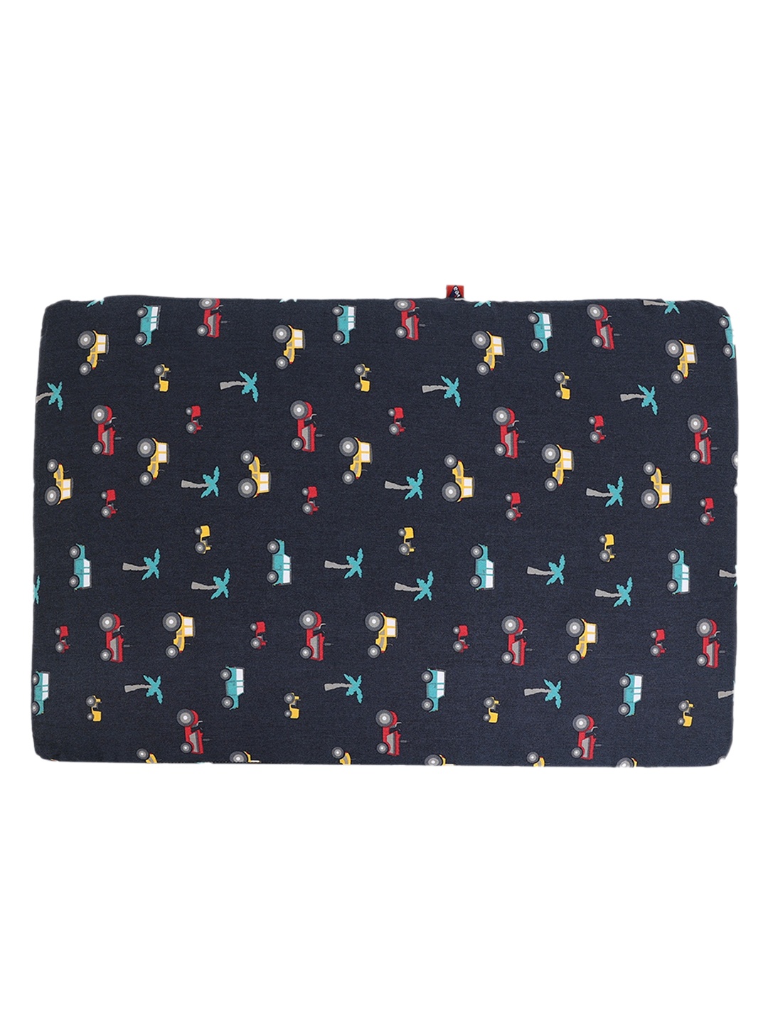 

VEA Kids Printed Ultra-Slim Baby Pillow, Navy blue