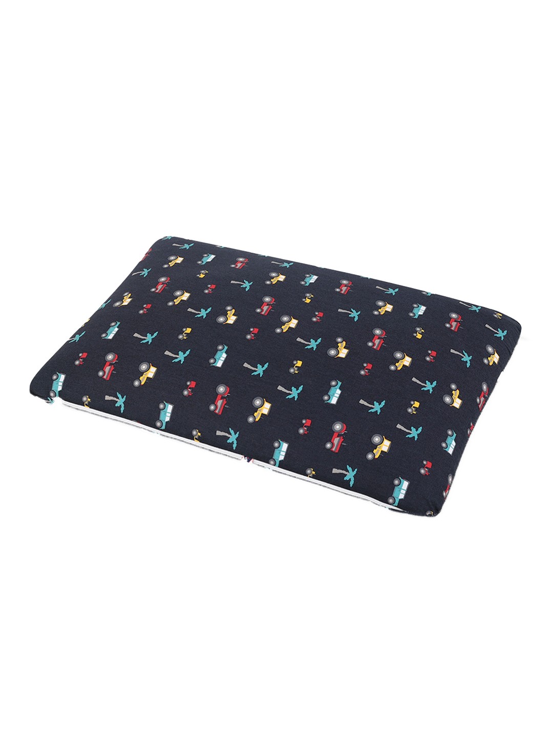

VEA Kids Navy Blue Conversational Printed Baby Sleeping pillow