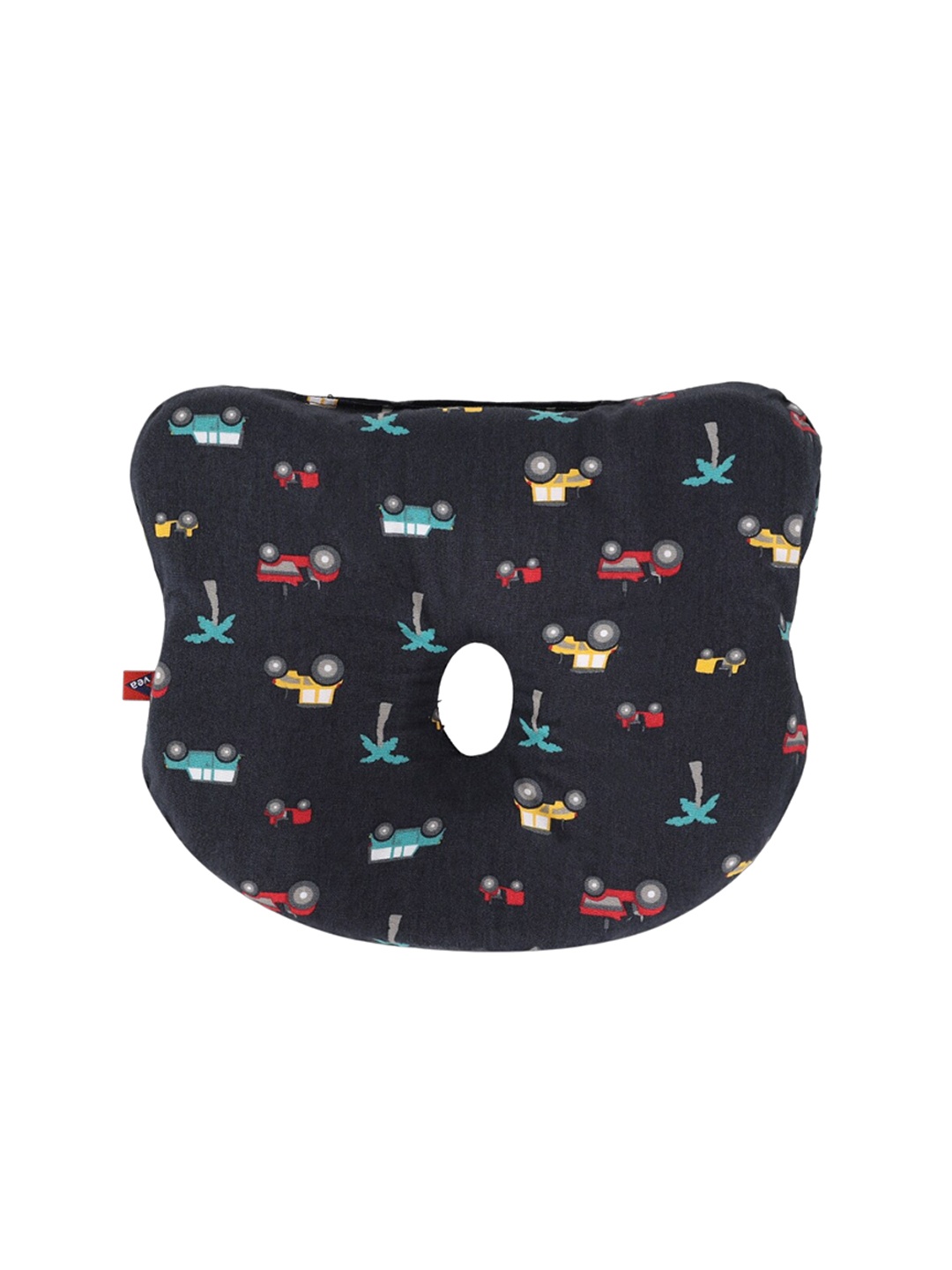 

VEA Kids Printed Anti-Bacterial Sleep Pillow, Navy blue