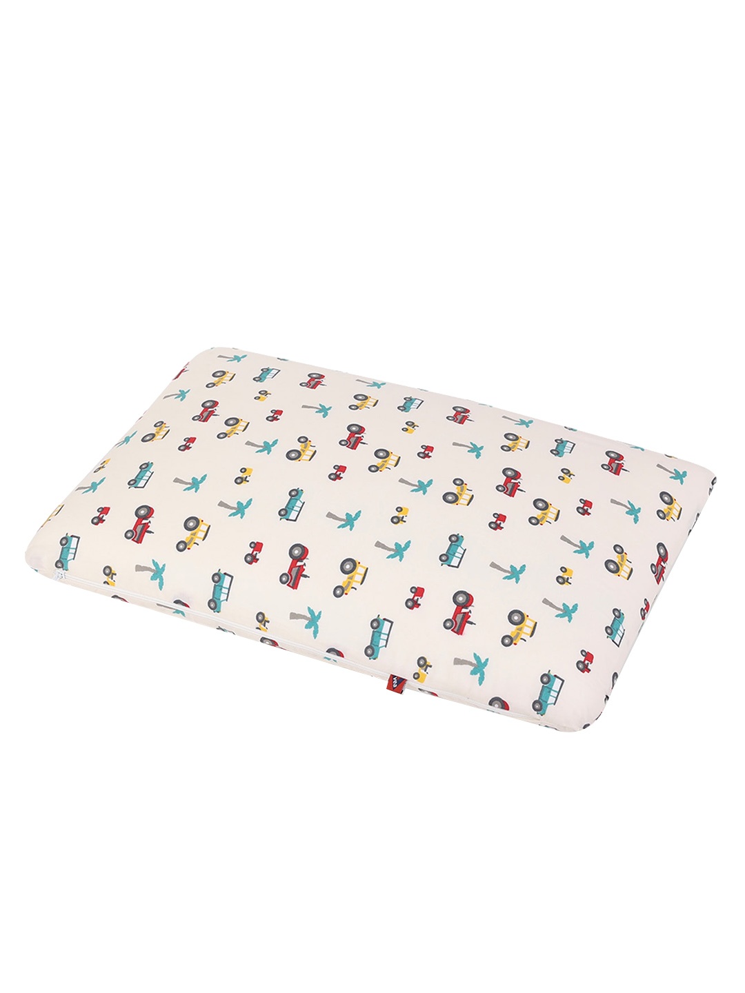 

VEA Kids Printed Anti-Bacterial Sleep Pillow, Cream