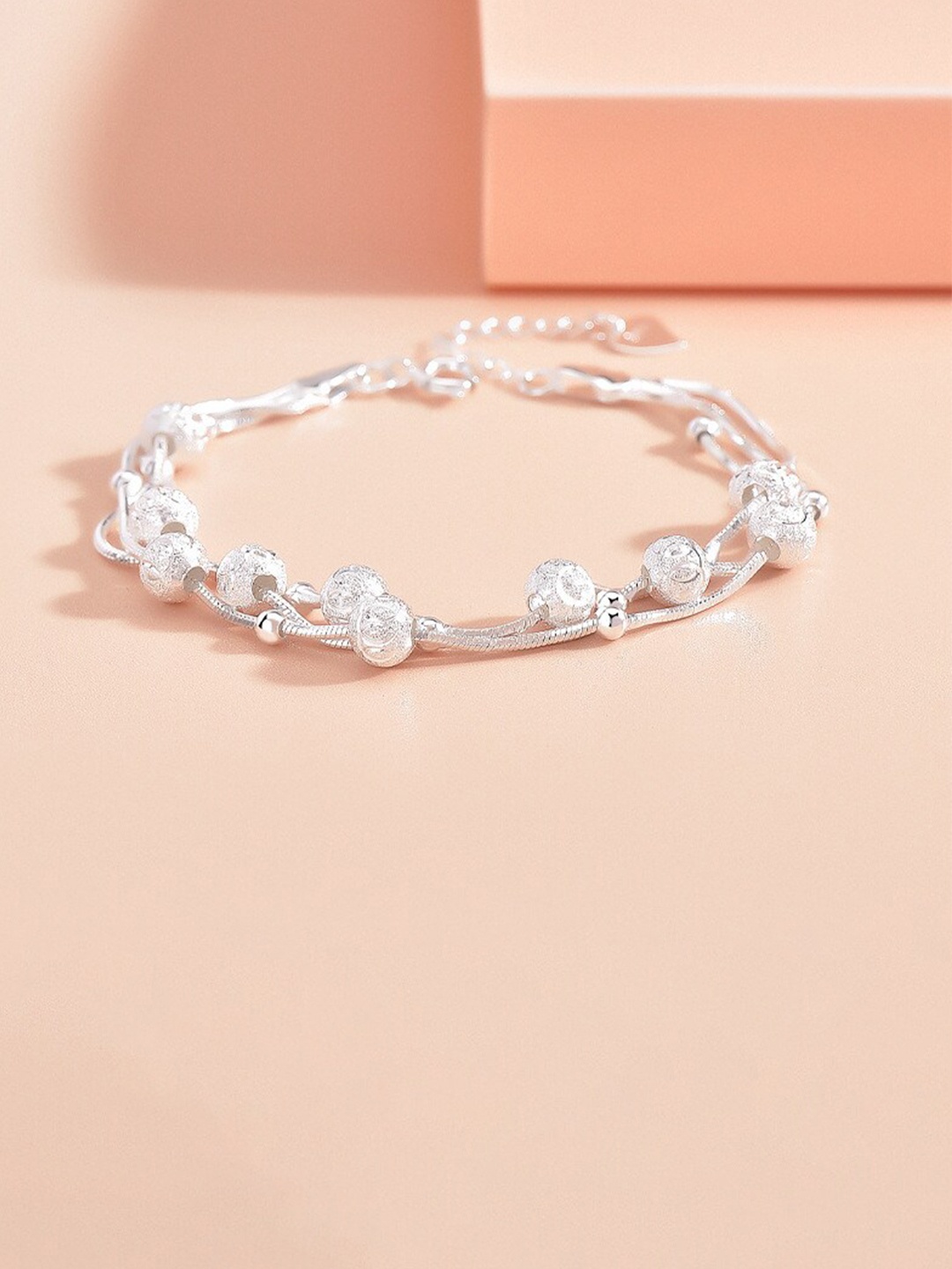 

MYKI Women Silver-Plated Multistrand Bracelet