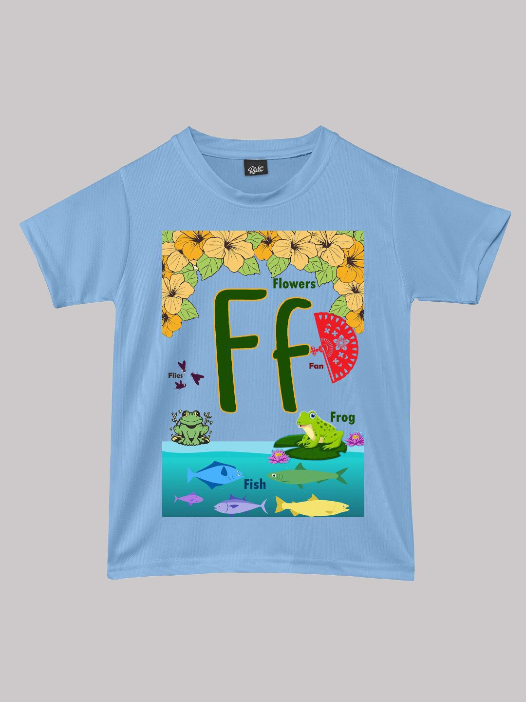 

RISH Boys Conversational Printed T-shirt, Blue