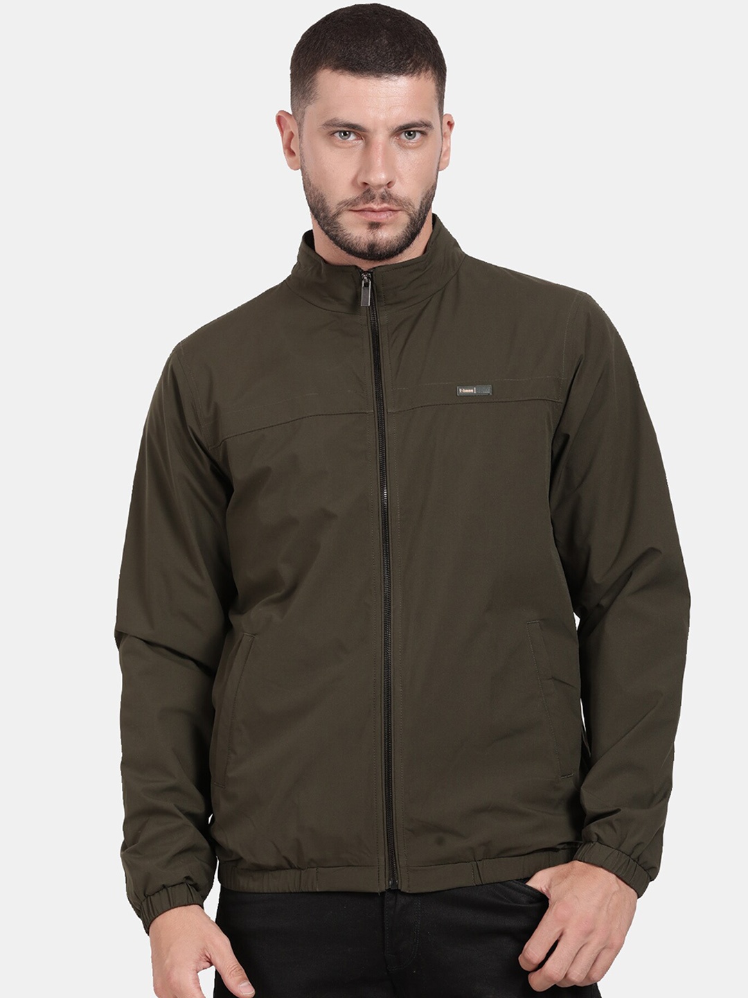 

t-base Men Lightweight Open Front Jakcet, Olive