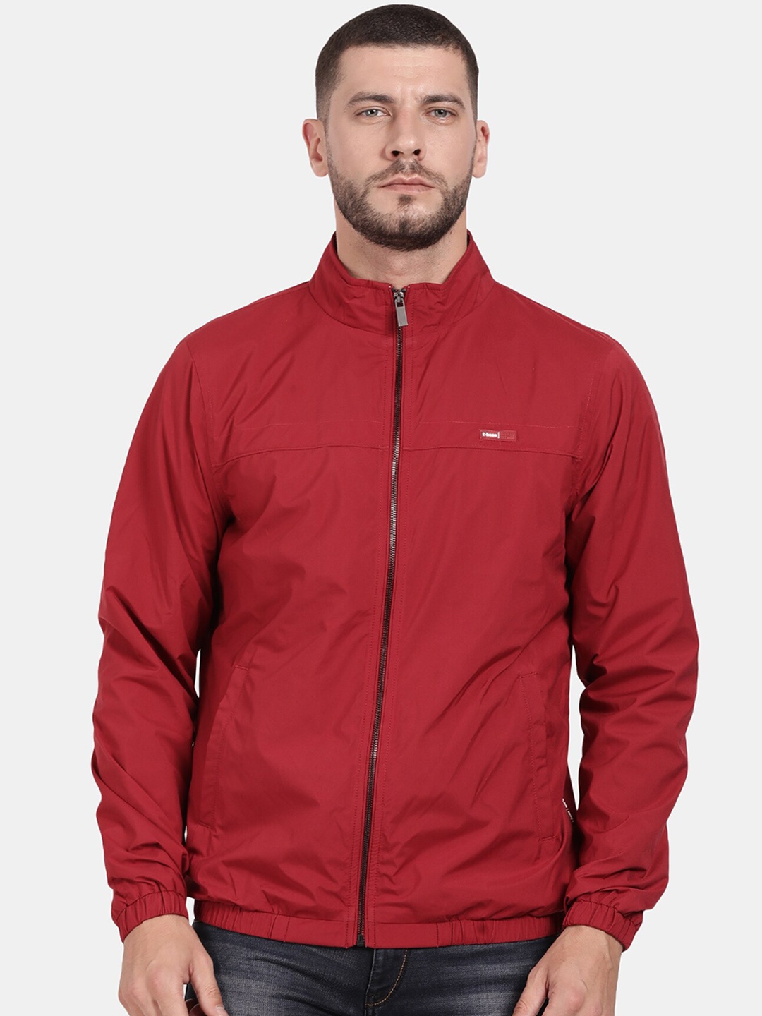 

t-base Lightweight Open Front Jakcet, Red