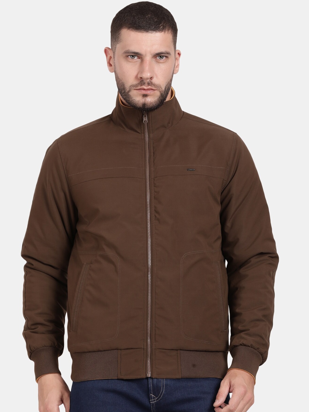 

t-base Reversible Bomber Jacket, Brown