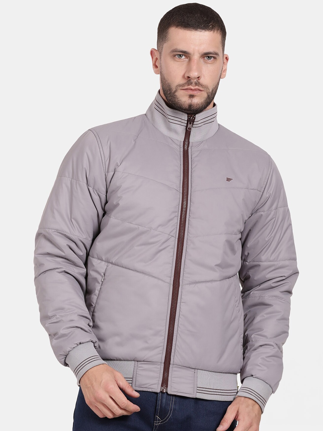 

t-base Reversible Bomber Jacket, Grey