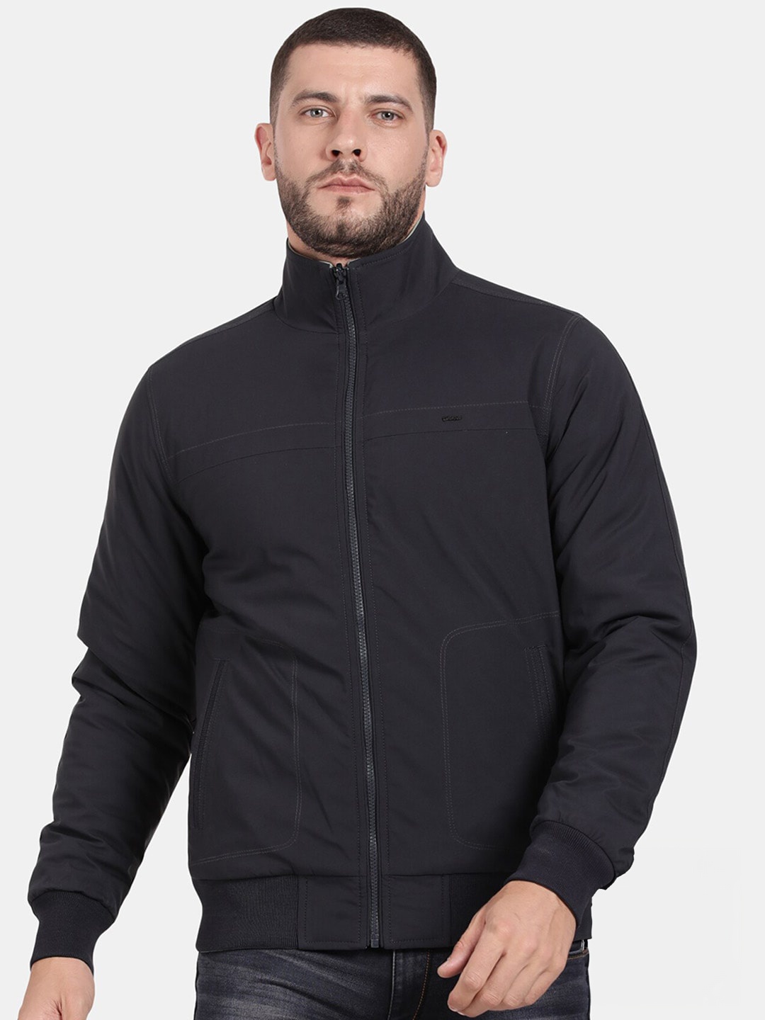 

t-base Reversible Bomber Jacket, Navy blue