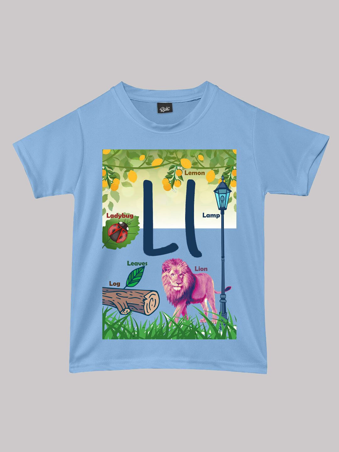 

RISH Boys Graphic Printed Casual T-shirt, Blue