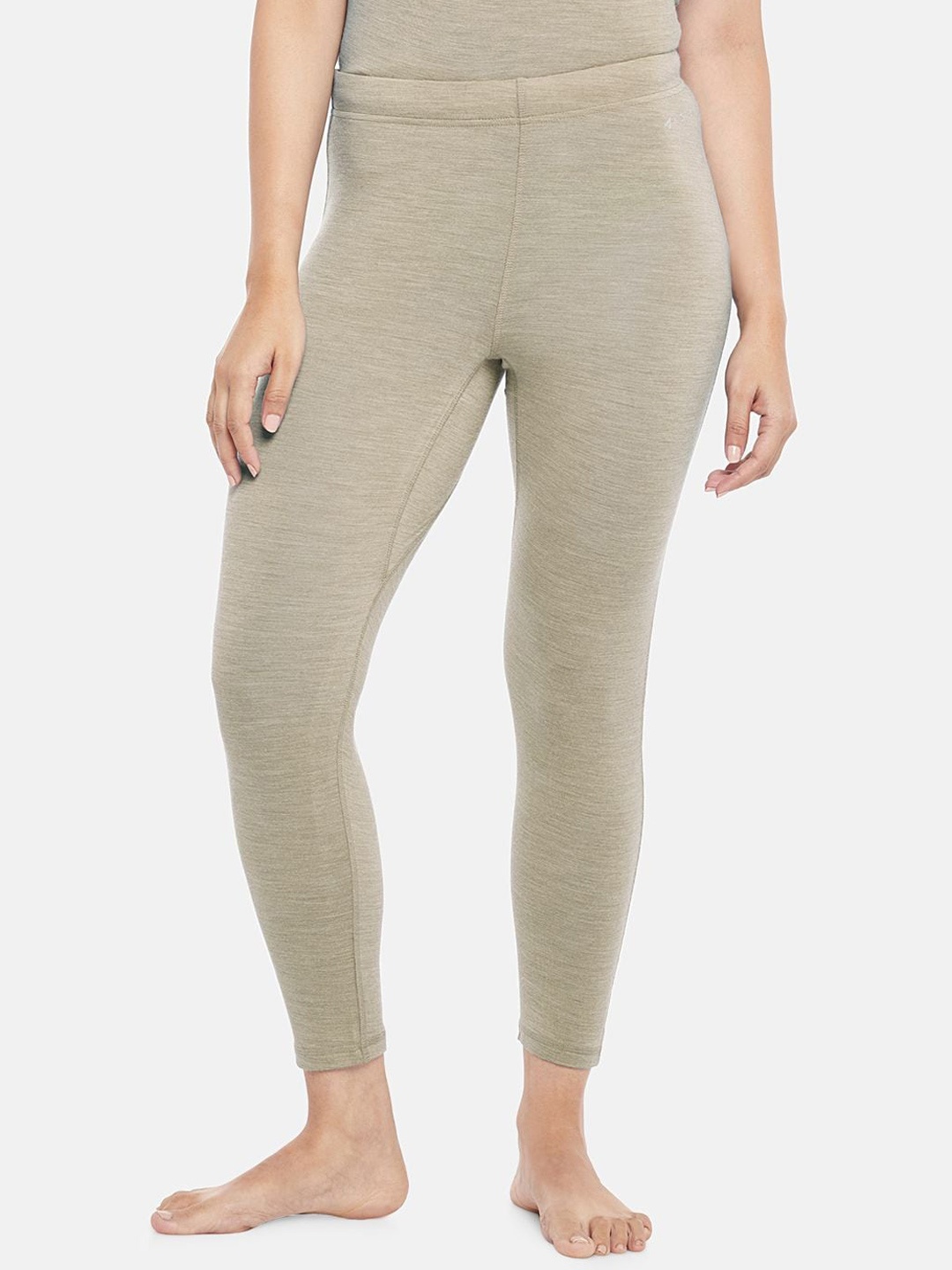 

Kosha Women Merino Wool & Bamboo Thermal Bottoms, Beige