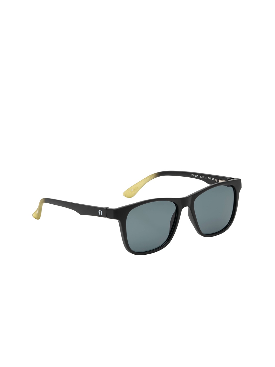 

KOSCH ELEMENTE Men Wayfarer Sunglasses With UV Protected Lens KW 801 A2, Black