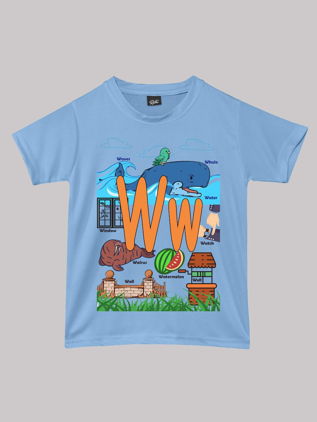 

RISH Boys Graphic Printed T-Shirt, Blue