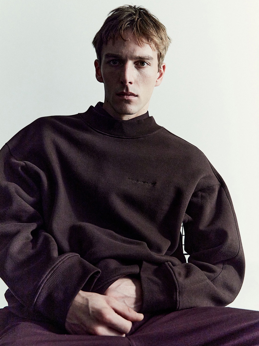 

H&M Relaxed Fit Sweatshirt, Brown