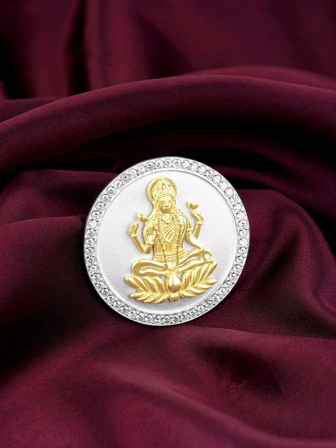 

GIVA 925 Sterling Silver Lakshmi Silver Coins-26gm