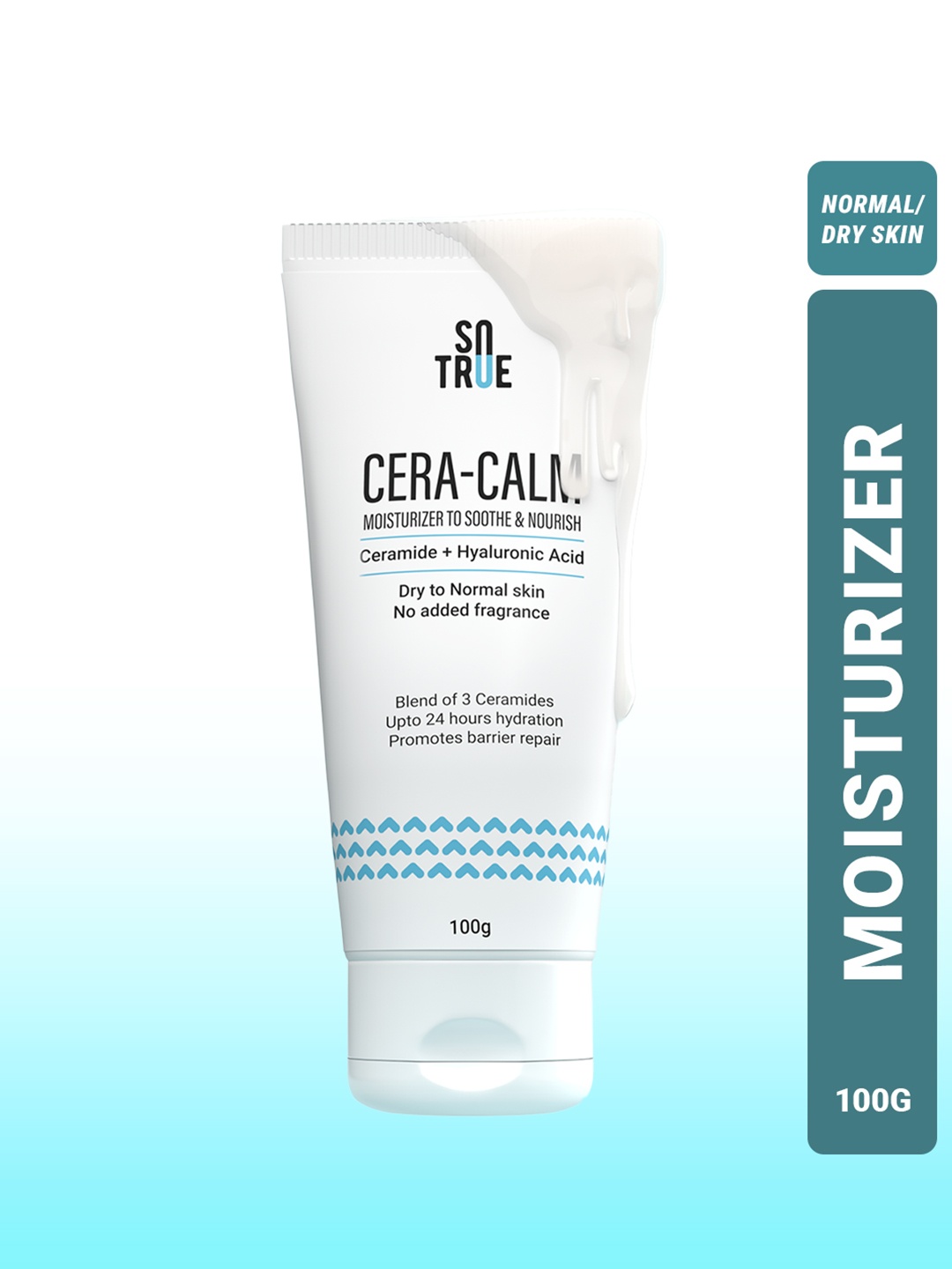 

SOTRUE Cera Calm Moisturizer To Soothe & Nourish - 100g, White