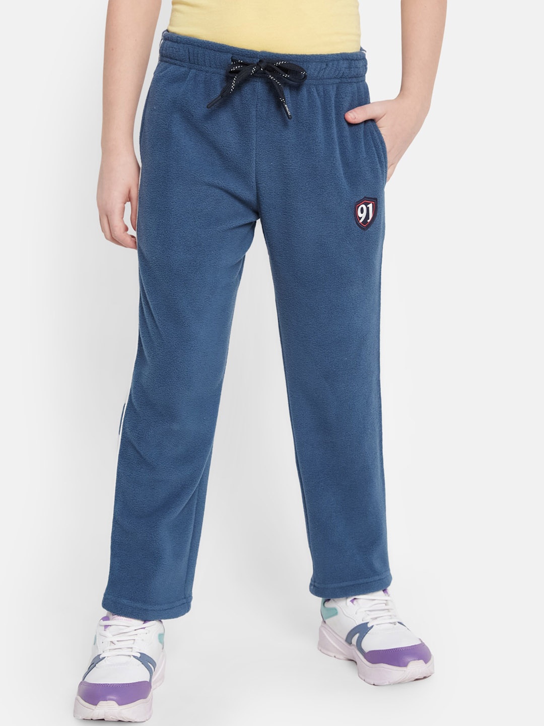 

Octave Boys Mid-Rise Fleece Track Pants, Blue