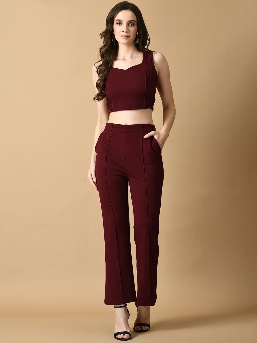 

DressBerry Magenta Top With Trousers Co-Ords
