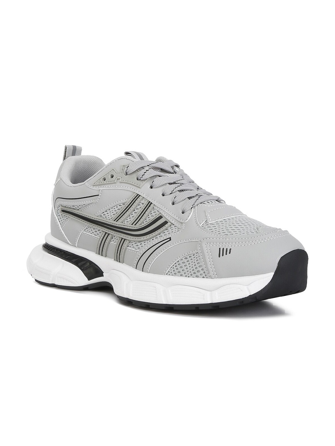 

London Rag Men Lace-Up Sneakers, Grey
