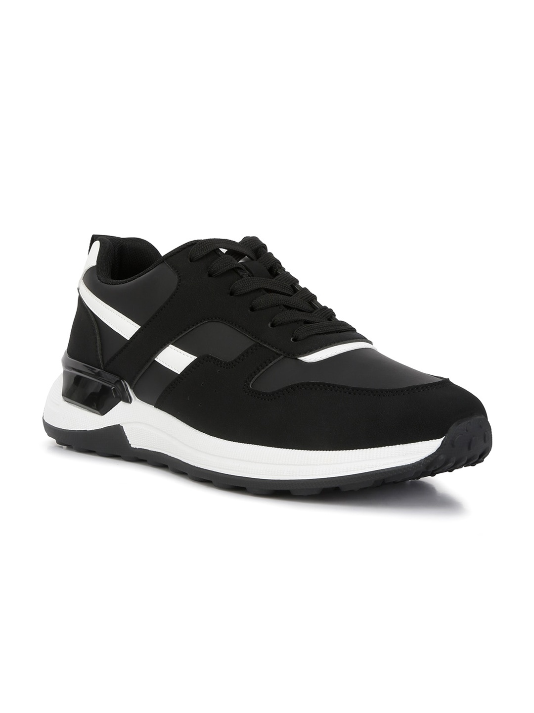 

London Rag Men Lace-Up Sneakers, Black