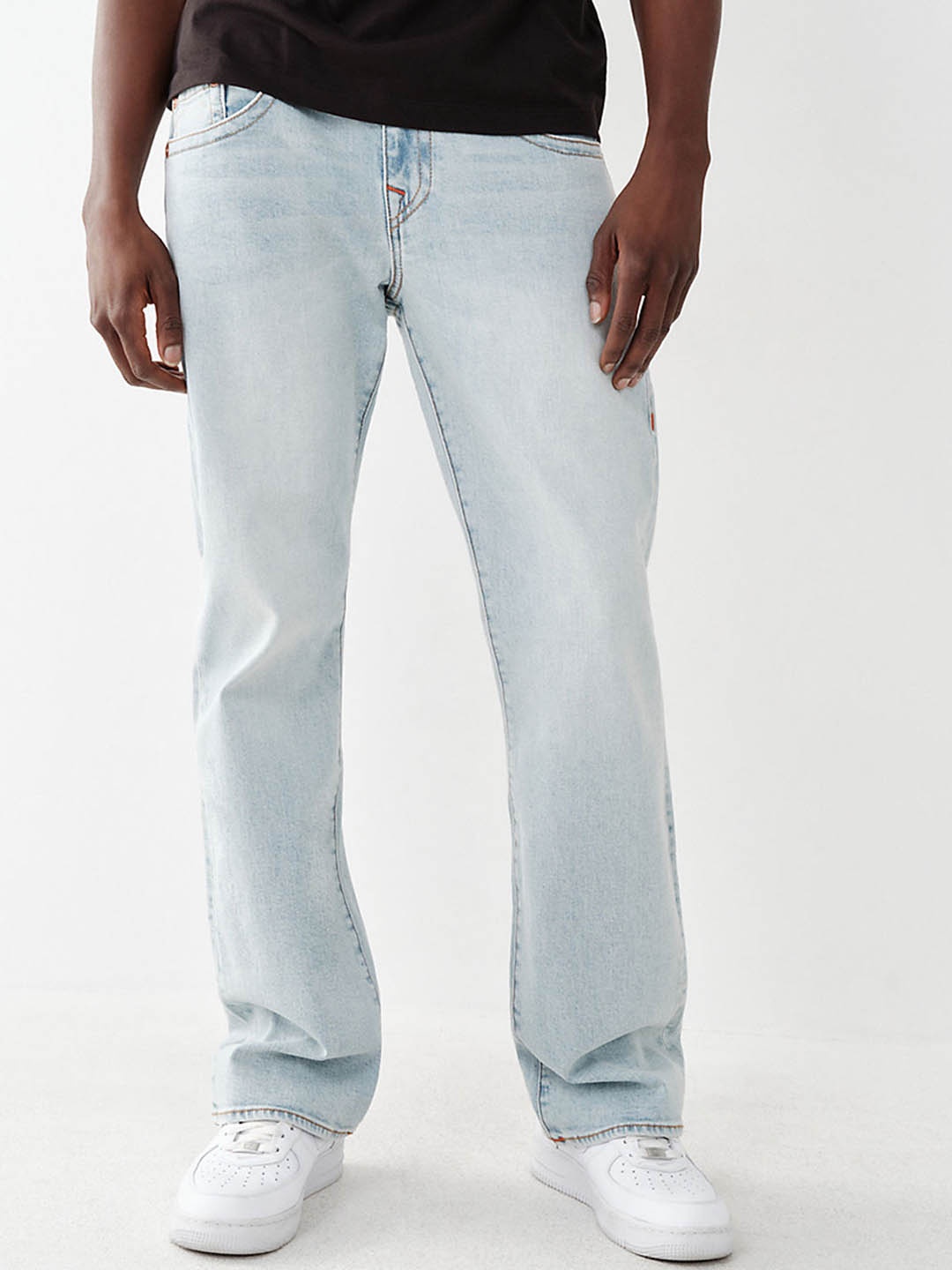 

True Religion Men Sn Billy Bootcut Fit Blue Mid Rise Jeans