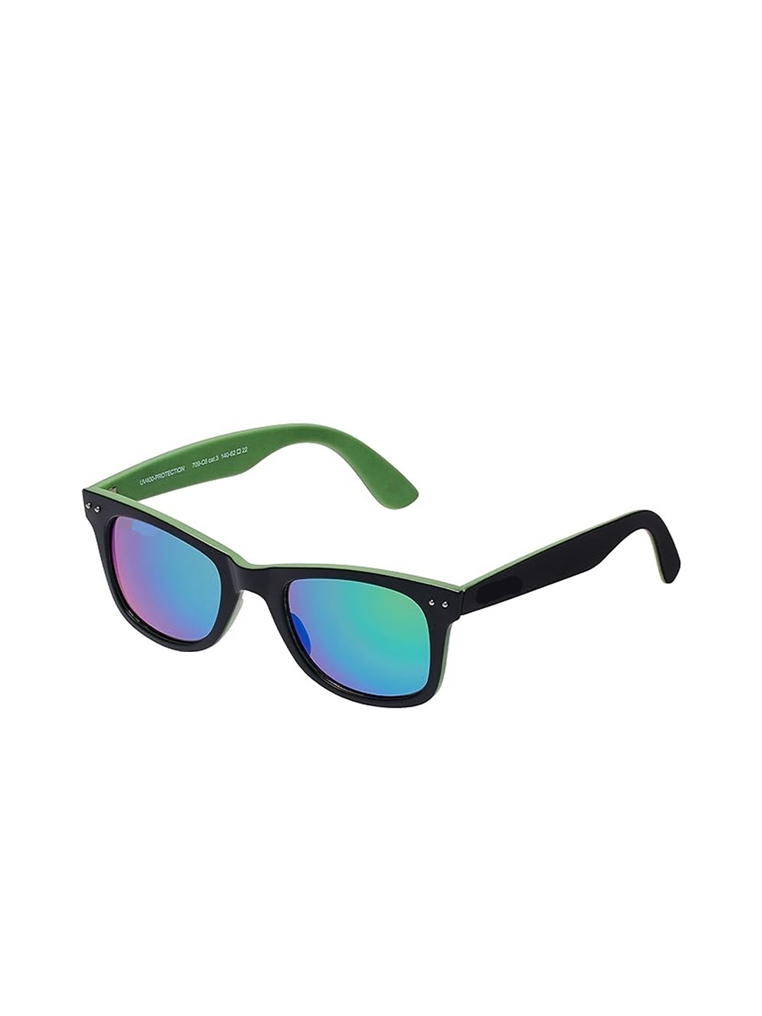 

SUNNIES Unisex Wayfarer Sunglasses with UV Protected Lens SNS-JB-709-C6, Blue