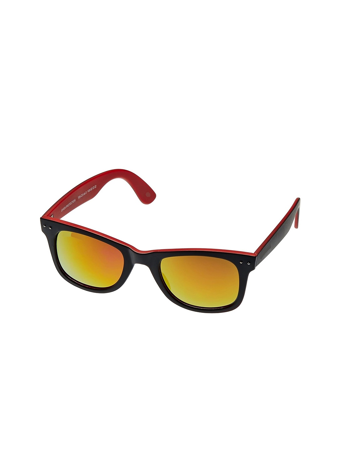 

SUNNIES Unisex Wayfarer Sunglasses with UV Protected Lens SNS-JB-709-C5, Orange