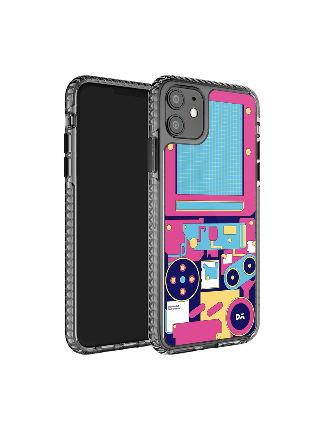 

DailyObjects Printed Impact Resistant iPhone 11 Phone Back Case, Blue