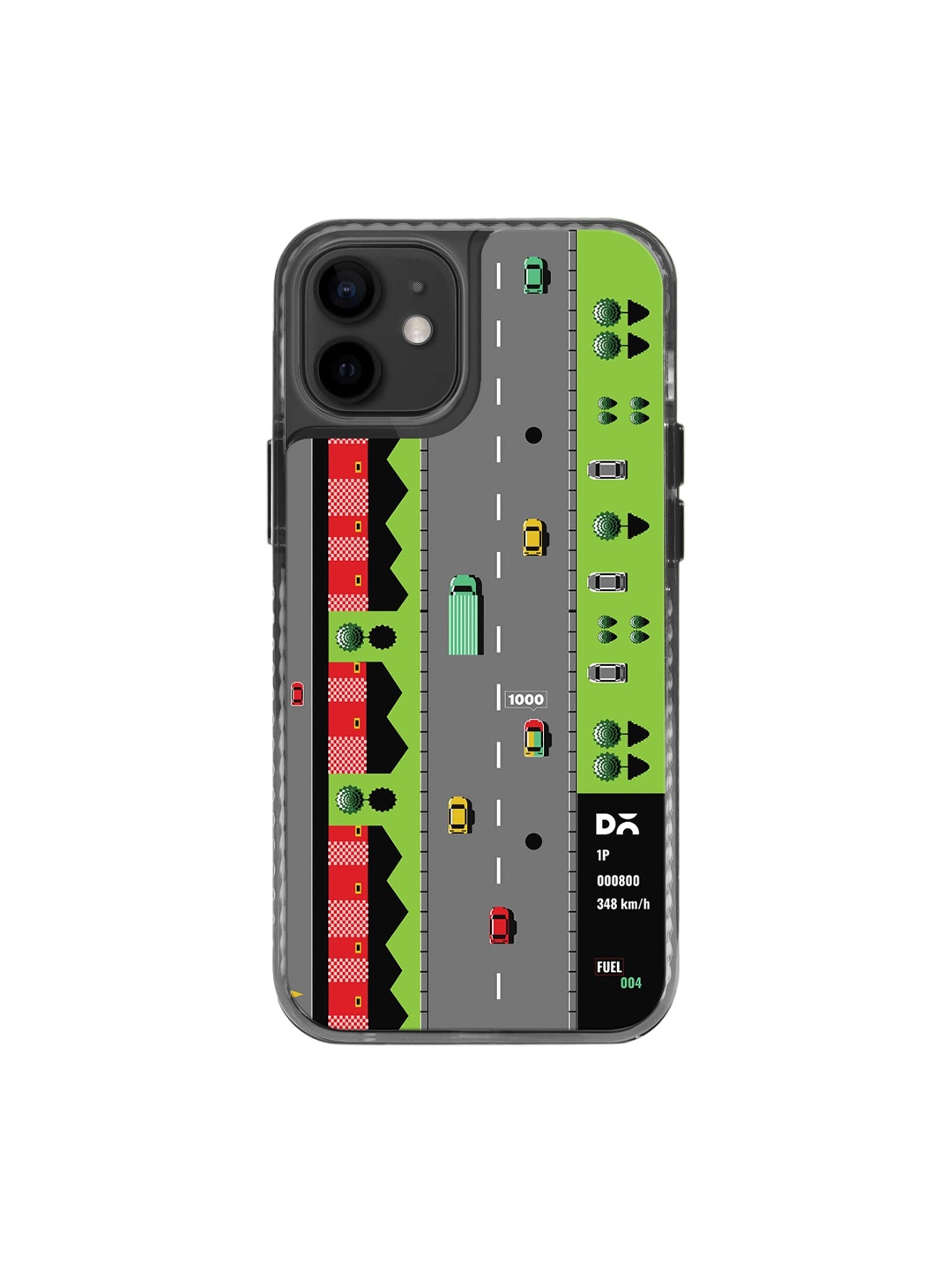 

DailyObjects Stride 2.0 iPhone 12 Mini Back Case, Green