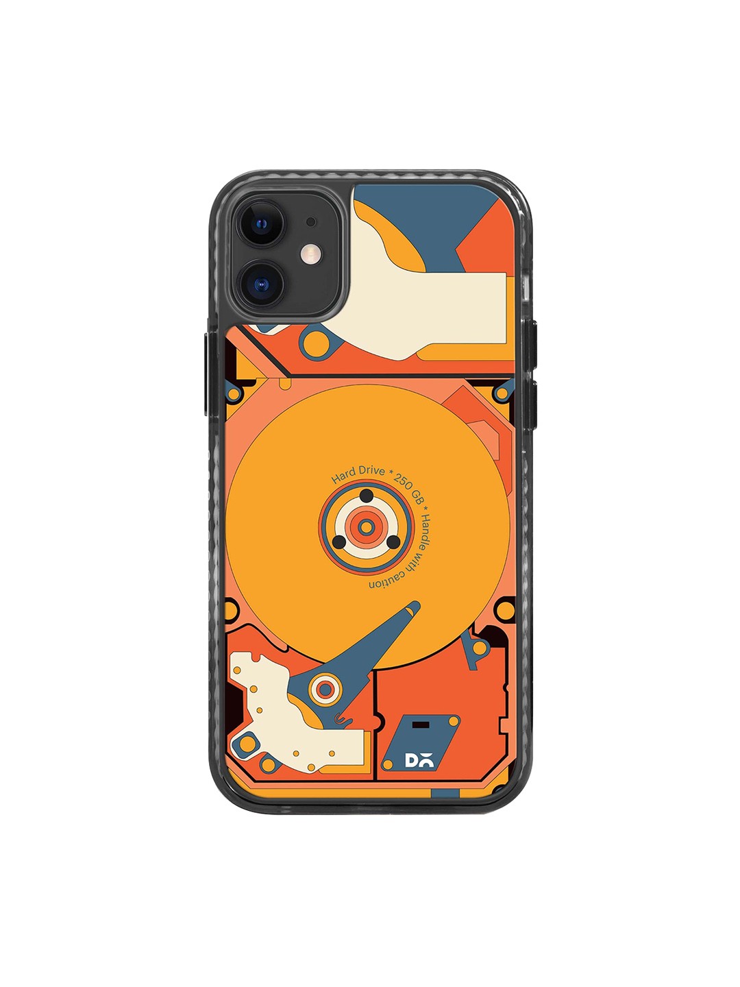 

DailyObjects iPhone 11 Mobile Back Case, Grey