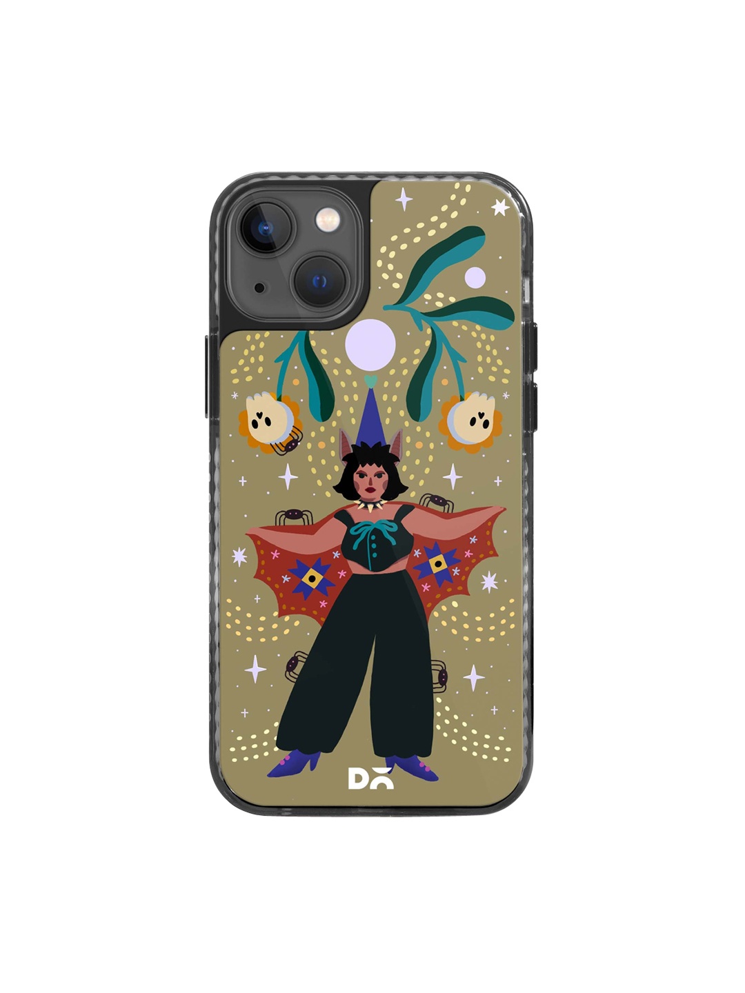 

DailyObjects Quirky Printed Stride 2.0 iPhone 14 Back Case, Beige