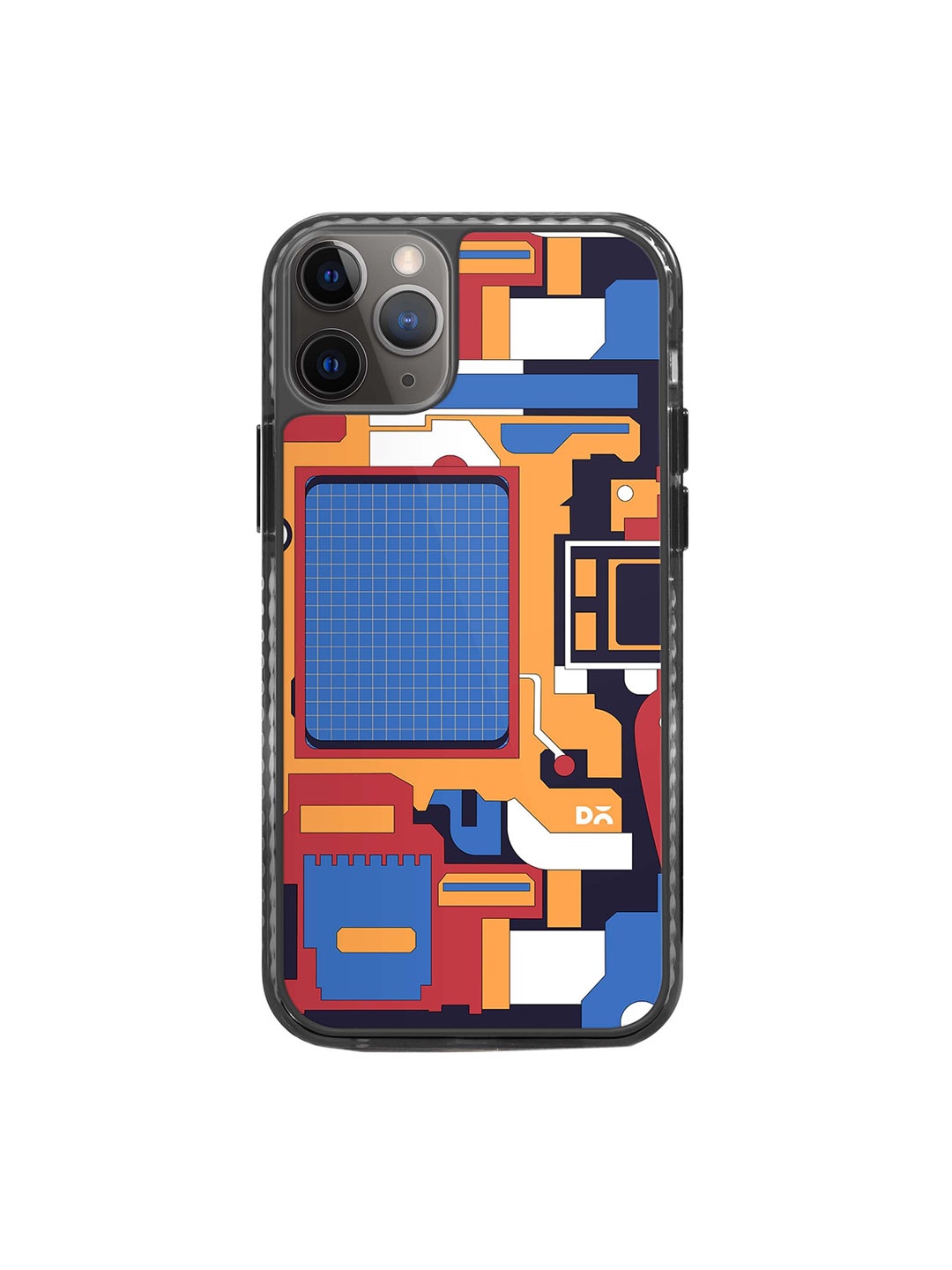 

DailyObjects Quirky Printed Impact Resistant 11 Pro Phone Back Cover, Blue
