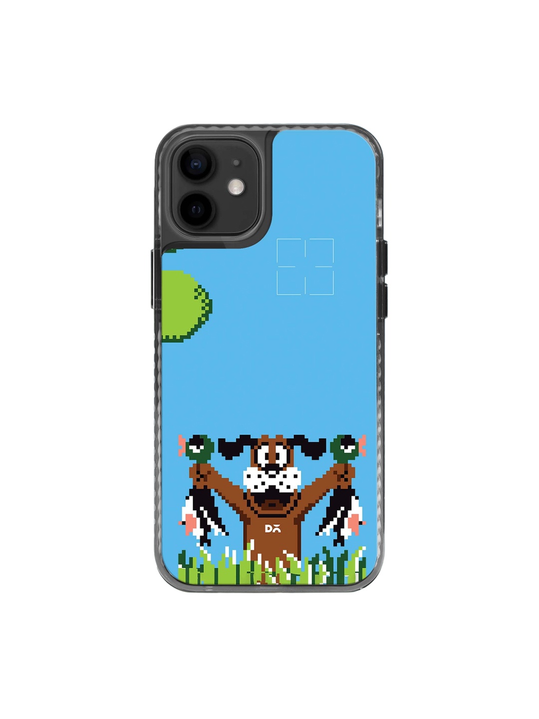 

DailyObjects Printed Impact Resistant iPhone 12 Phone Back Cover, Blue