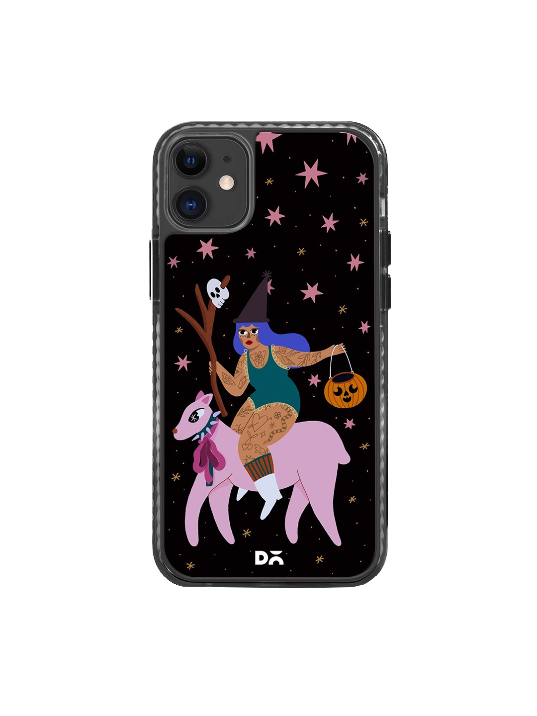 

DailyObjects Halloween Printed iPhone 11 Phone Back Case, Black
