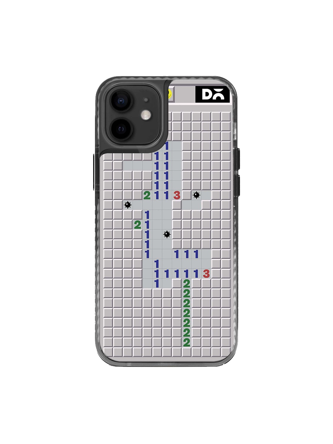 

DailyObjects Stride 2.0 iPhone 12 Mini Back Case, Grey