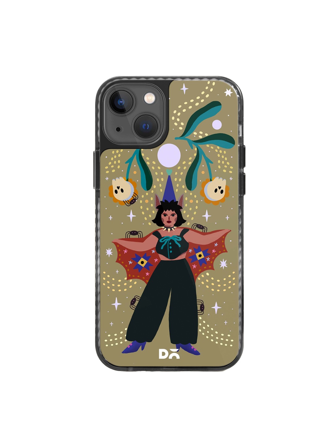 

DailyObjects Graphic Printed Stride 2.0 Impact Resistant iPhone 13 Back Case, Beige