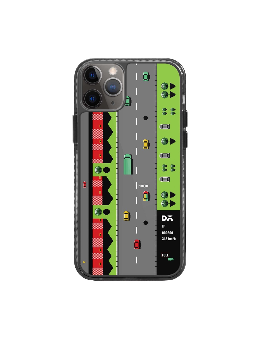 

DailyObjects Printed Impact Resistant iPhone 11 Pro Max Phone Back Cover, Grey