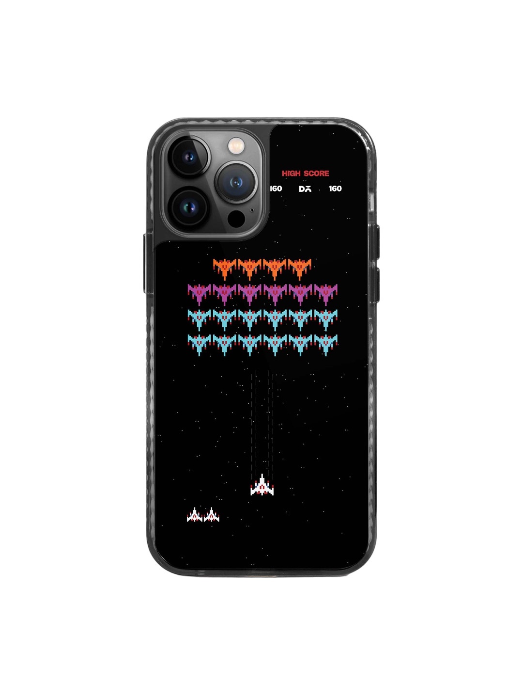 

DailyObjects Printed Impact Resistant iPhone 13 Pro Phone Back Cover, Black