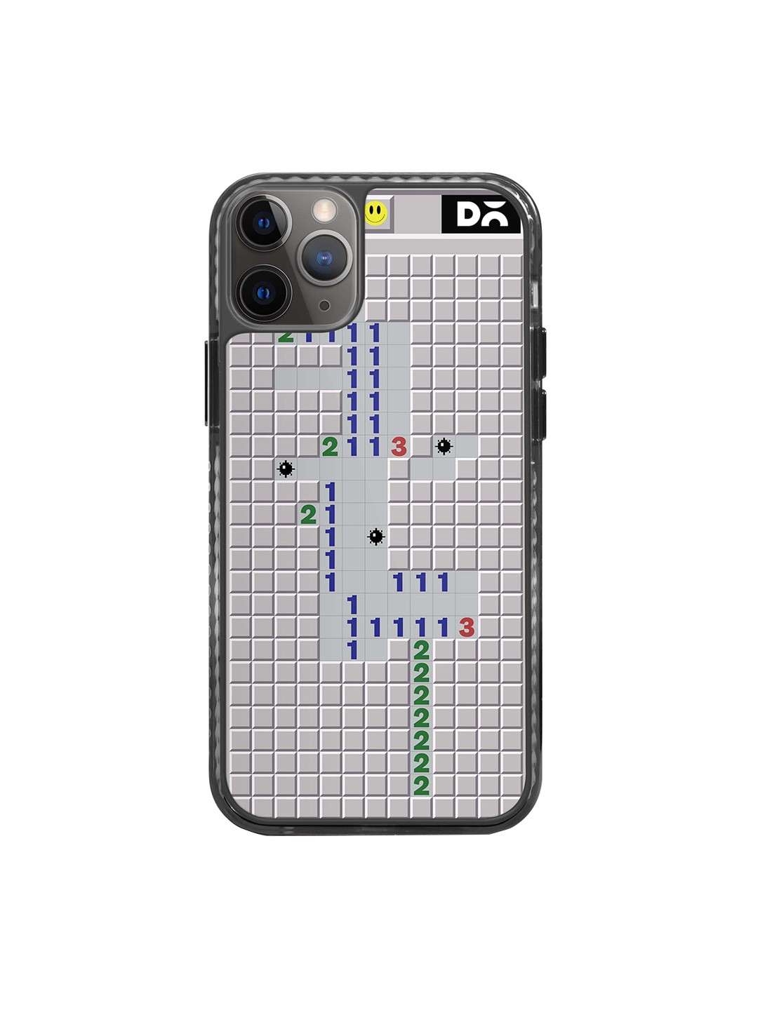 

DailyObjects Bomb Buster Stride 2.0 iPhone 11 Pro Max Back Case, Grey