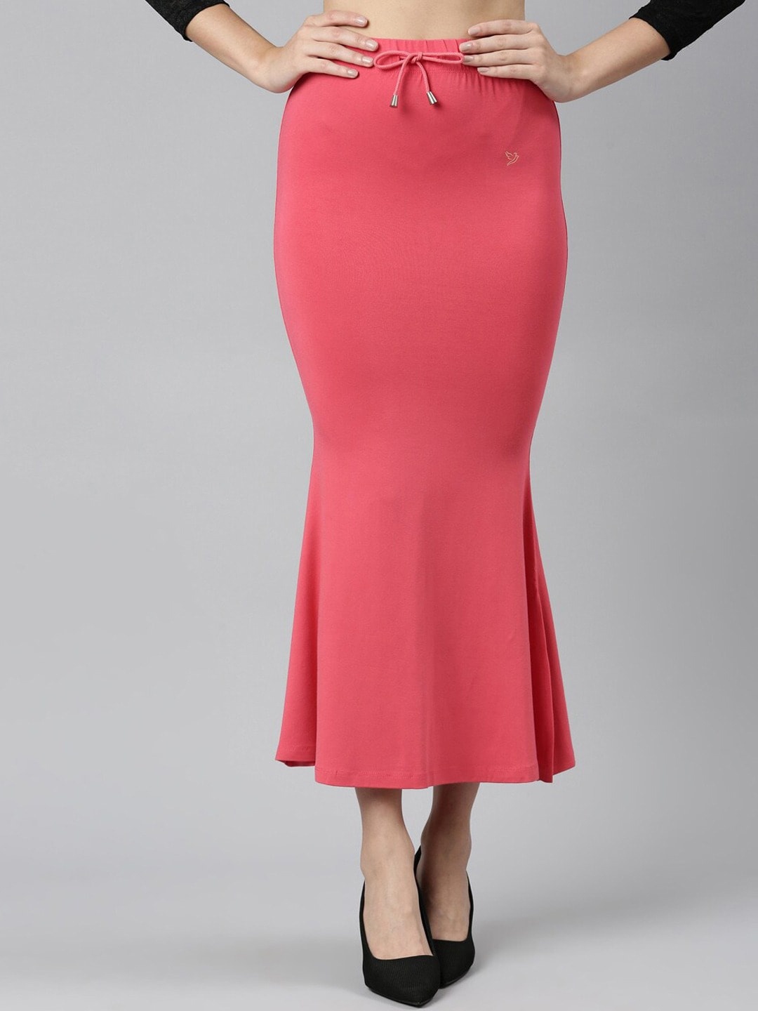 

TWIN BIRDS High-Rise Saree Shapewear, Coral