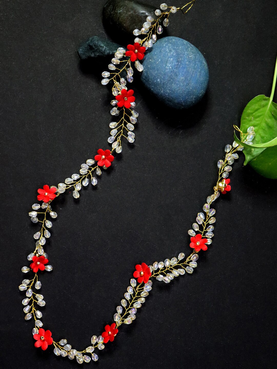 

FIMBUL Beaded Hair Accessory Set of, Silver