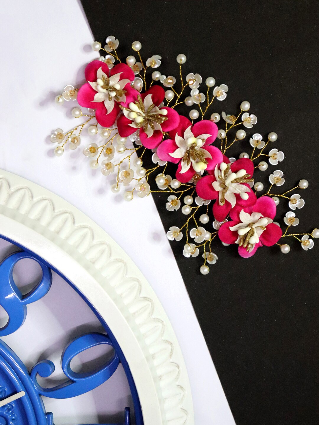 

FIMBUL Headband Bridal Hair Accessory, Pink