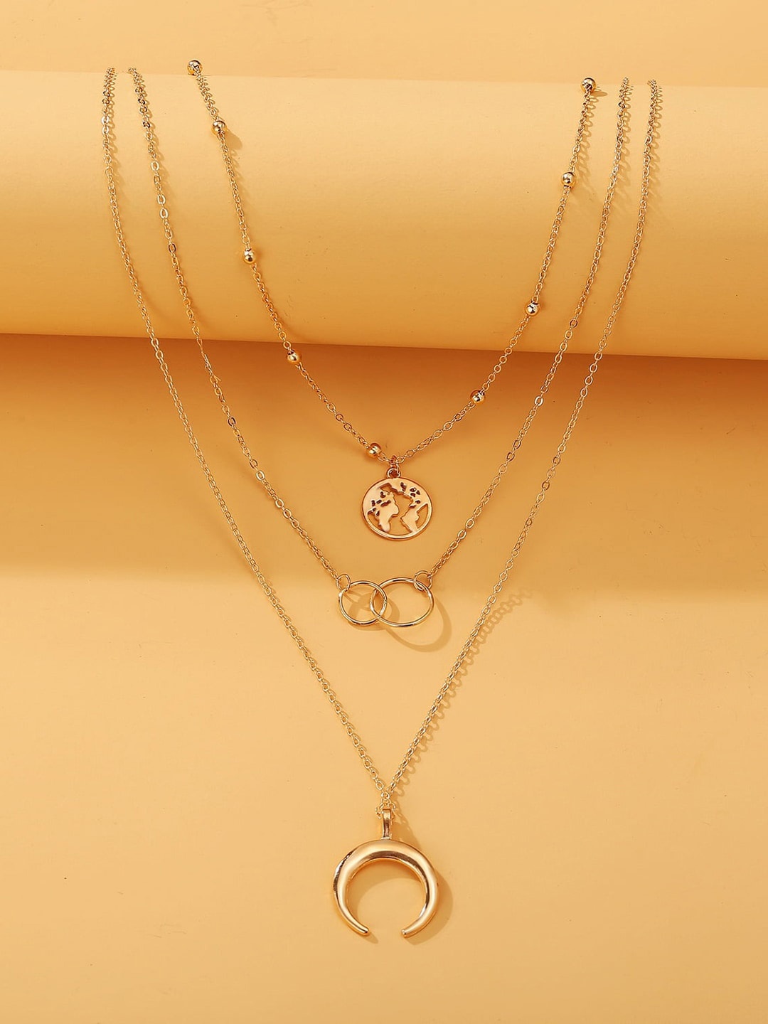

FIMBUL Gold-Plated Layered Chain