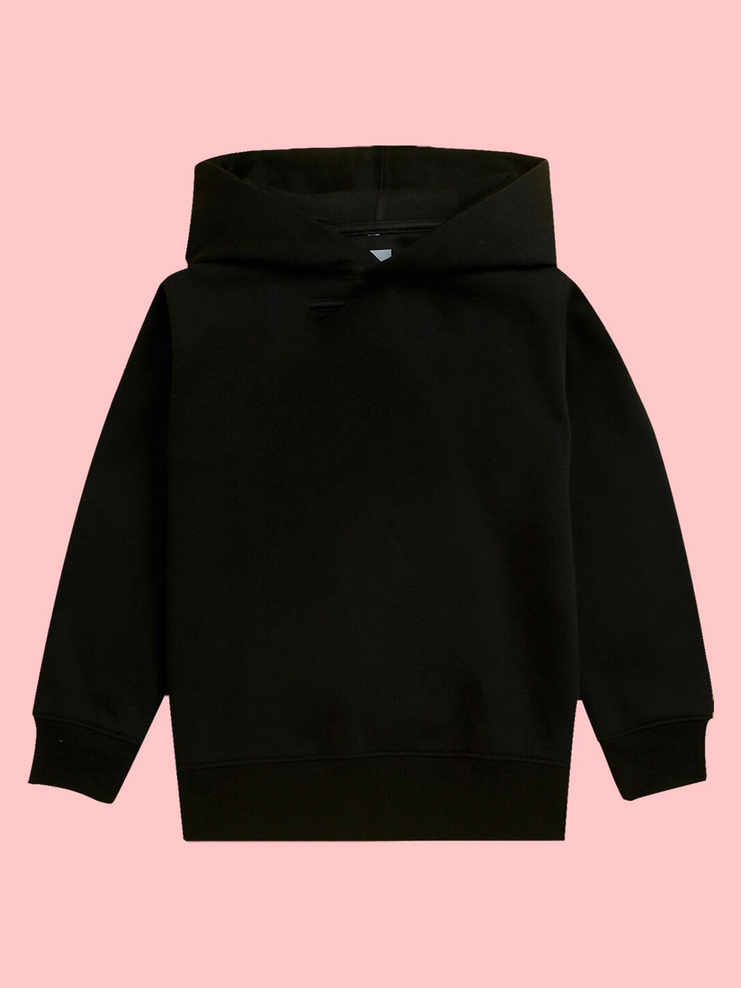 

NUSYL Girls Unicorn Printed Hooded Fleece Sweatshirt, Black