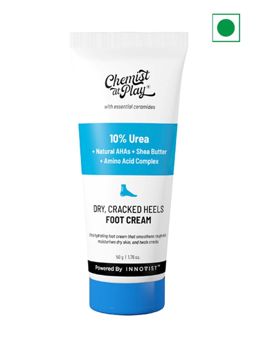 

Chemist at Play Dry Cracked Heels Foot Cream For Diabetic Foot - 50g, Blue