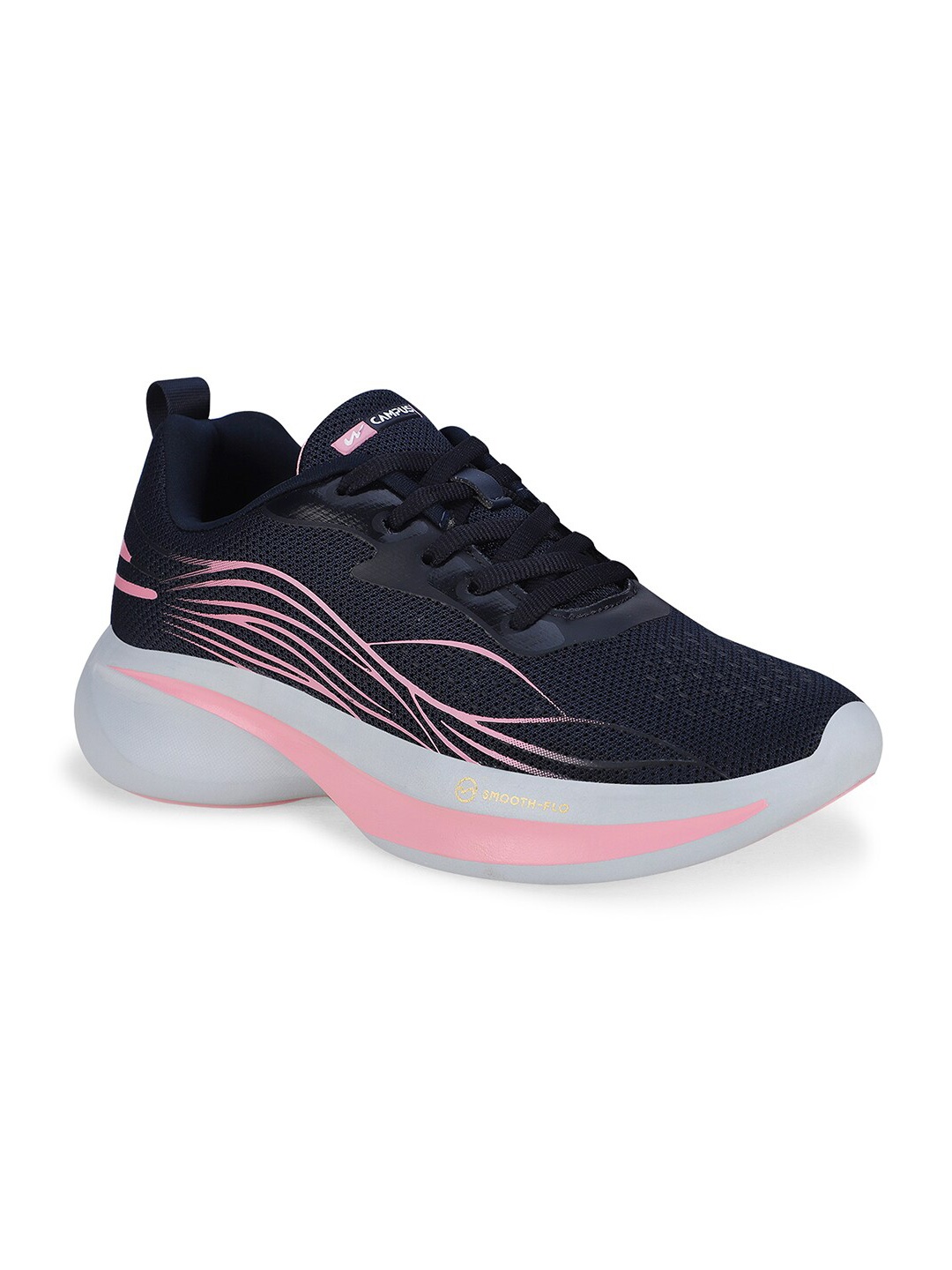 

Campus Women SAVVY Lace-Up Running Shoes, Navy blue