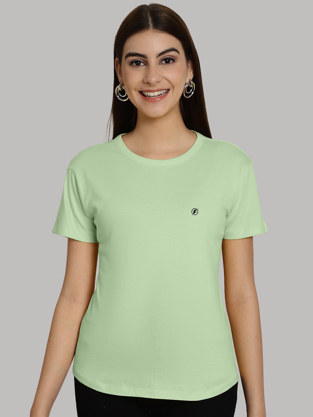 

Friskers Bio Wash Pure Cotton T-Shirt, Sea green