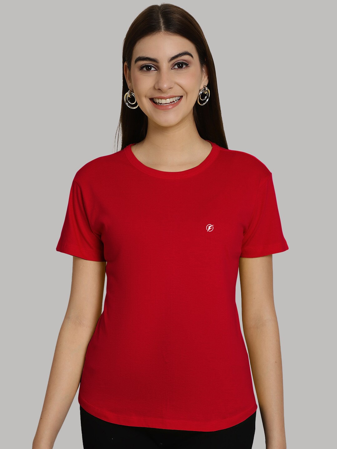 

Friskers Bio Wash Pure Cotton T-Shirt, Red