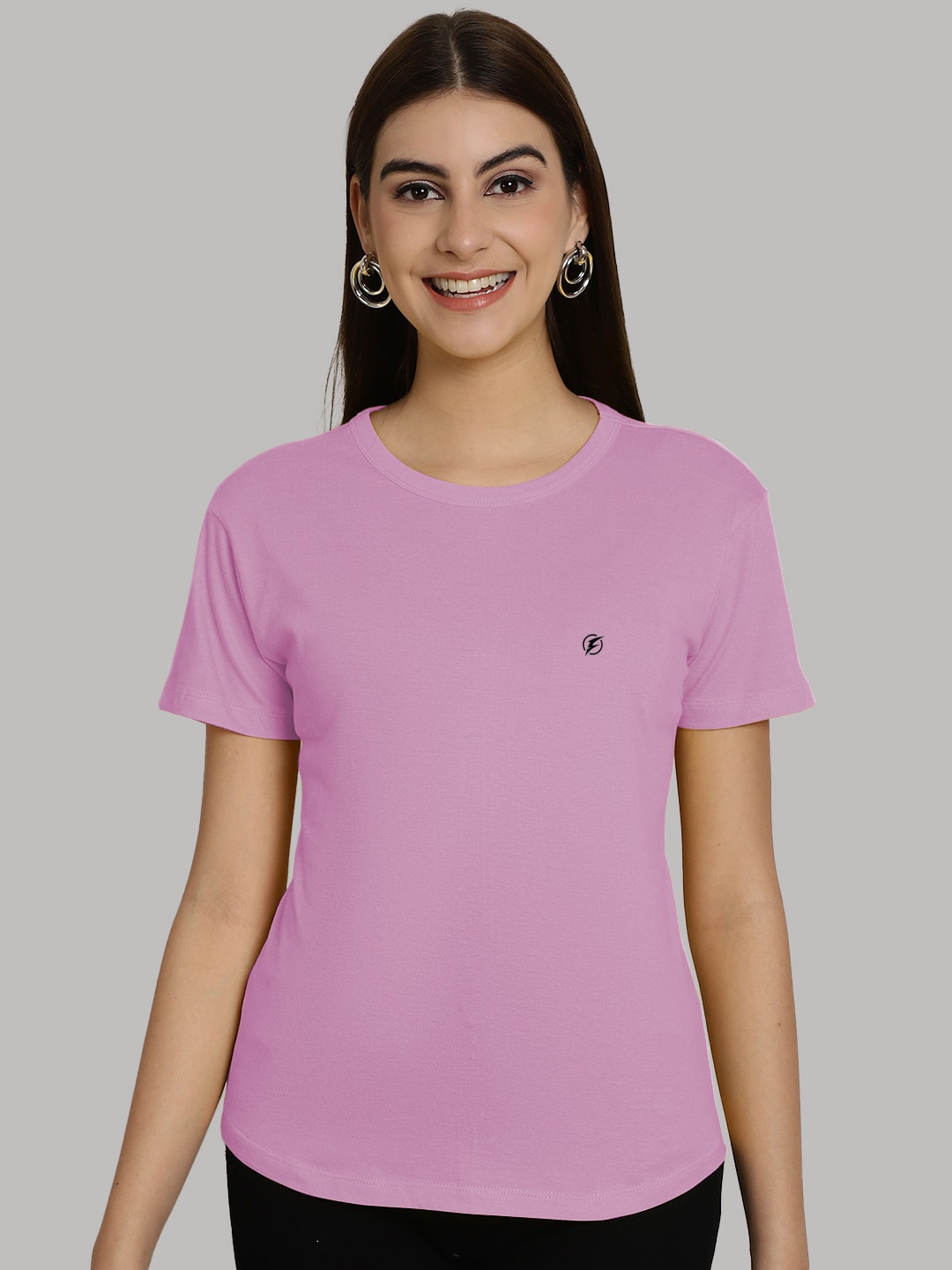 

Friskers Bio Wash Pure Cotton T-Shirt, Purple