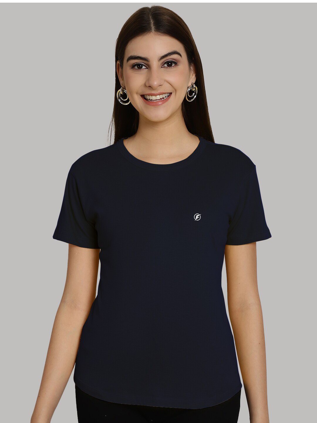 

Friskers Bio Wash Pure Cotton T-Shirt, Navy blue