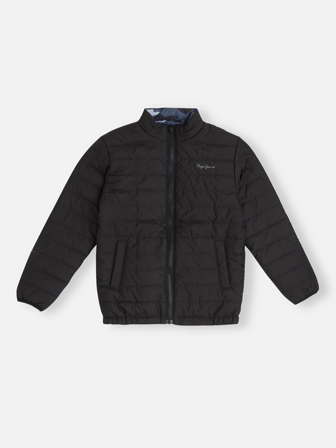 

Pepe Jeans Boys Reversible Padded Jacket, Black