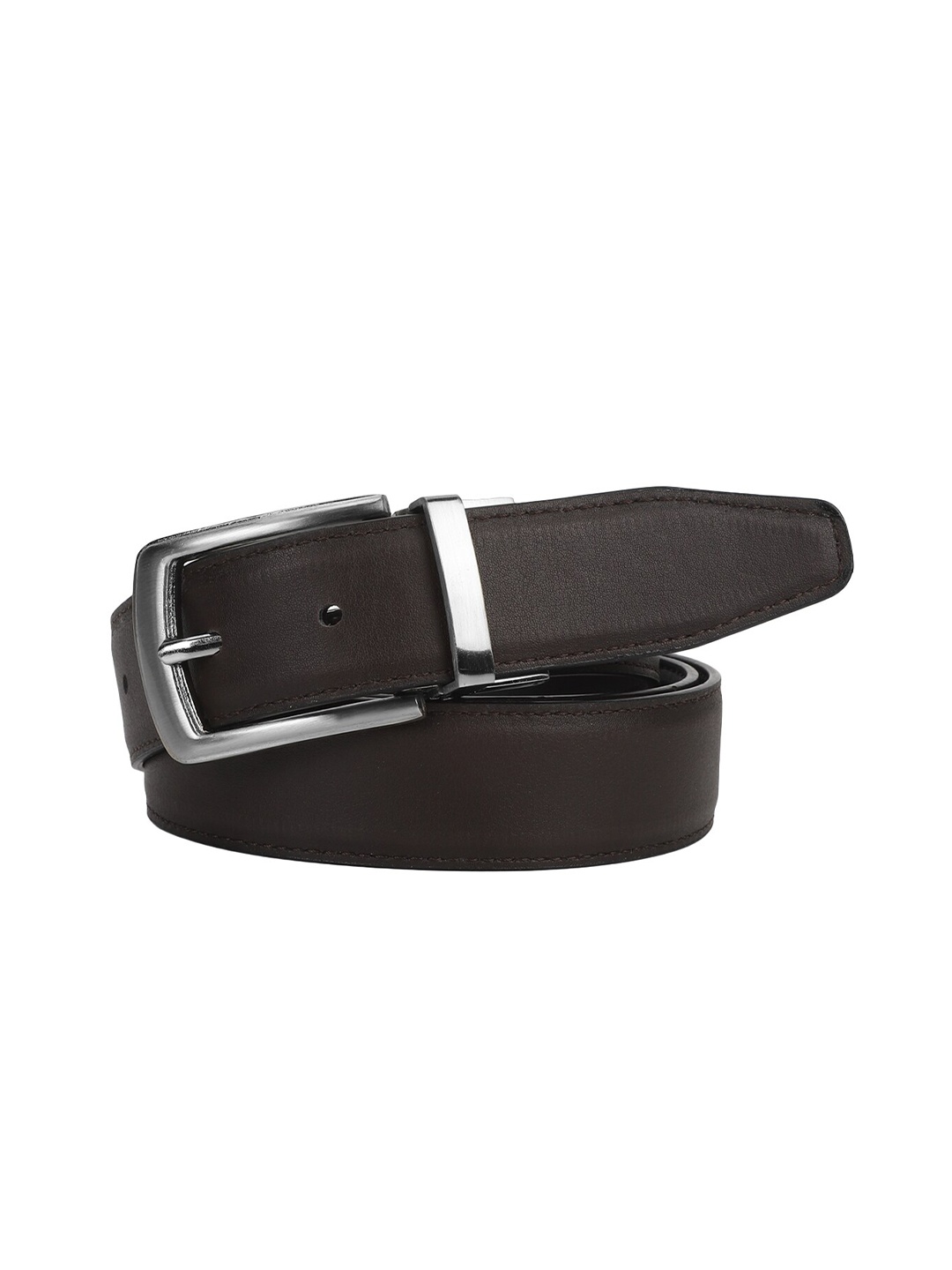 

UrbanMark Men Reversible Formal Belt, Brown